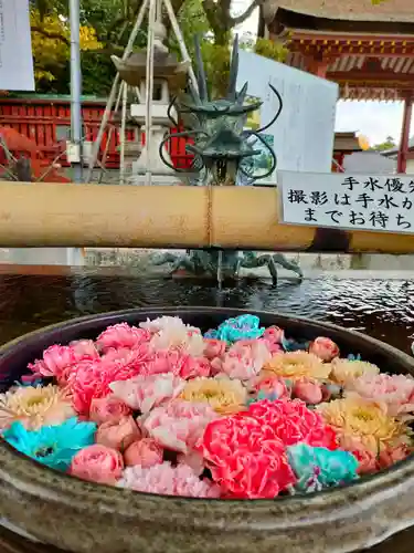 津島神社の手水舎