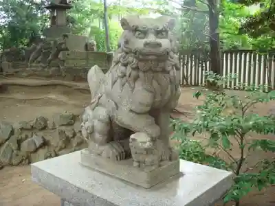 葛飾八幡宮の狛犬