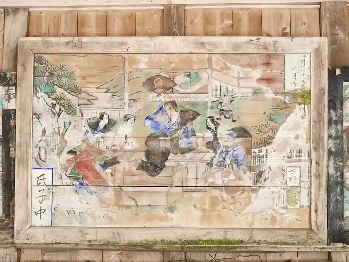 庭田神社の芸術