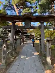 川中島古戦場八幡社の鳥居