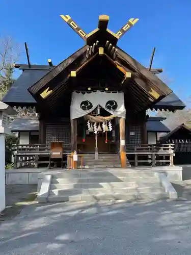 比布神社の本殿