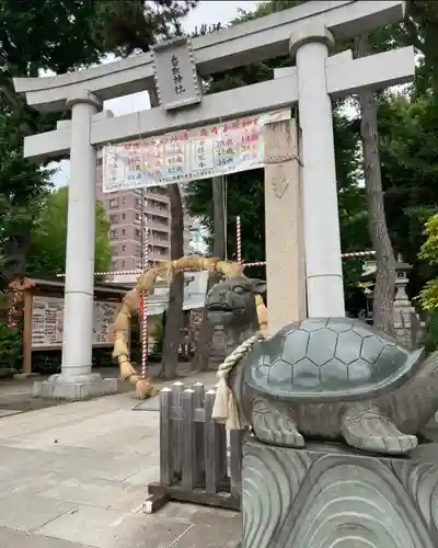 亀有香取神社の狛犬