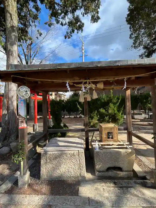 神田神社の手水舎