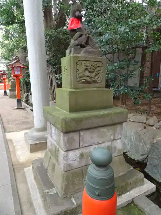 馬橋稲荷神社の狛犬