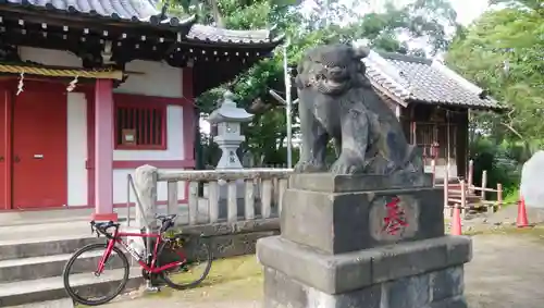 船方神社の狛犬