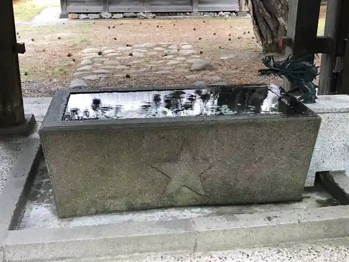 札幌祖霊神社の手水舎