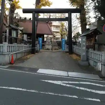高円寺氷川神社の鳥居