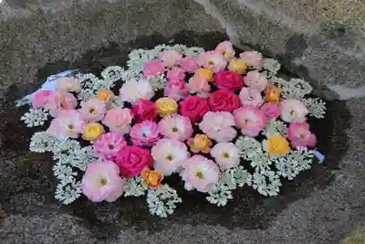 田村神社の手水舎