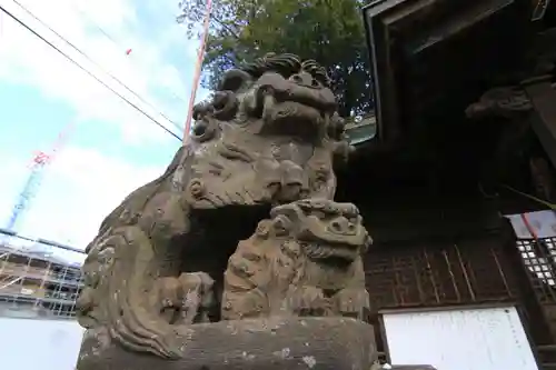 阿邪訶根神社の狛犬