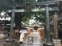 湯島天満宮の鳥居