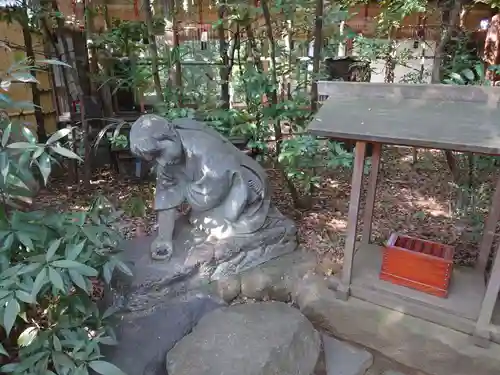 駒木諏訪神社の庭園