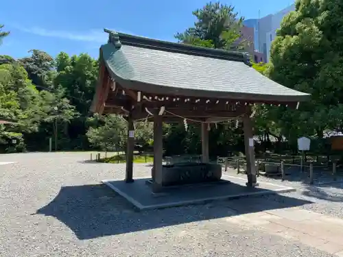 尾山神社の手水舎