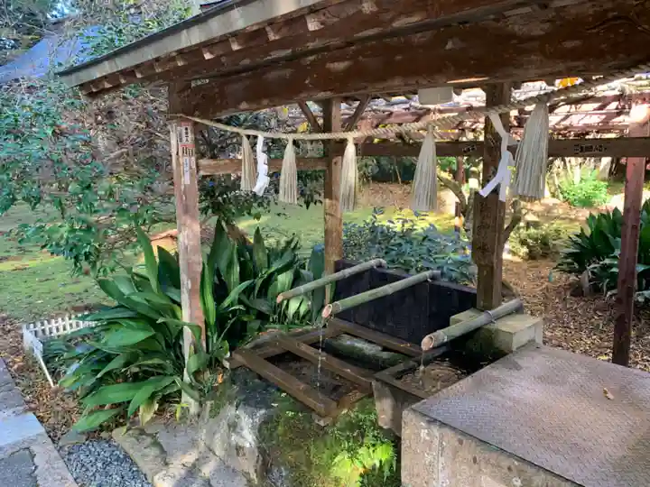 粟鹿神社の手水舎