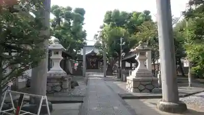 橘樹神社の鳥居