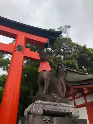 伏見稲荷大社の狛犬