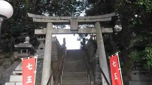 熊野神社の鳥居