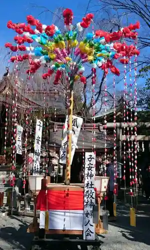 子安神社のお祭り