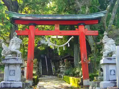 上野八幡神社の鳥居