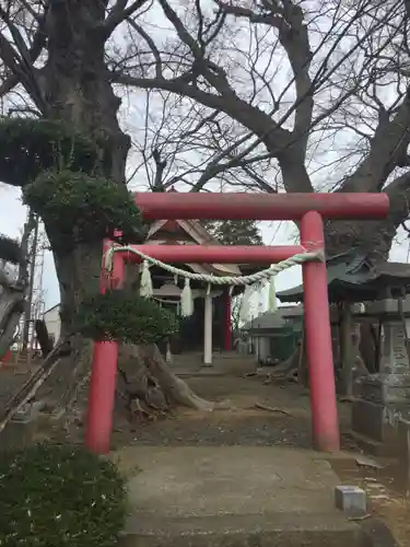 下妻神社の鳥居