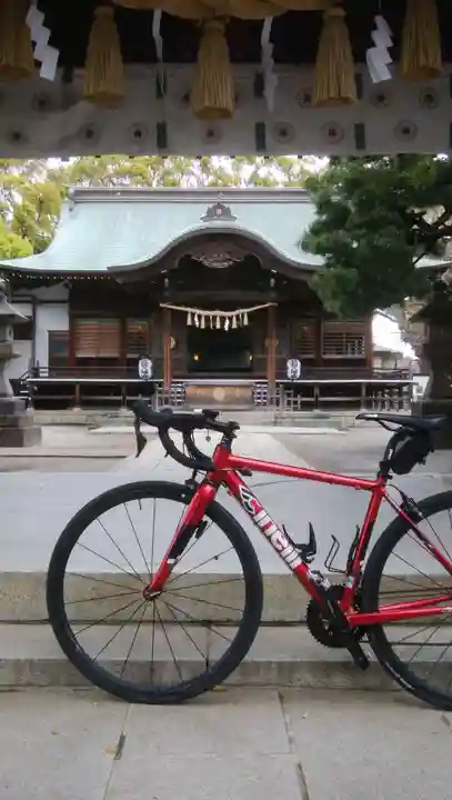 葛飾八幡宮の本殿・本堂