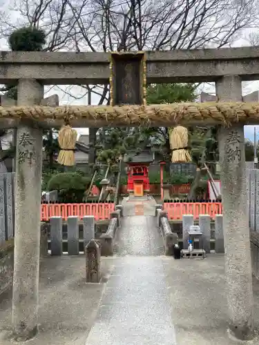 許麻神社の鳥居