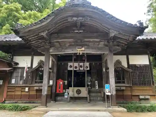 日和佐八幡神社の本殿・本堂