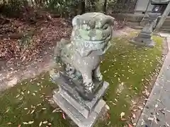 西波天神社の狛犬