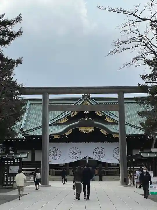 靖國神社の鳥居