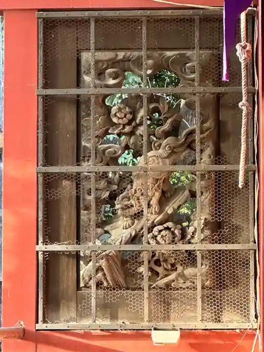 雪ケ谷八幡神社の芸術