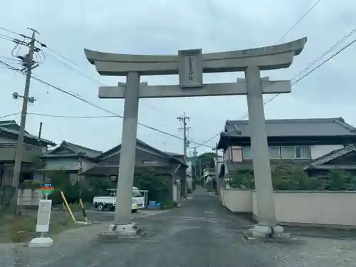 赤日子神社の鳥居