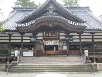 尾山神社の本殿・本堂
