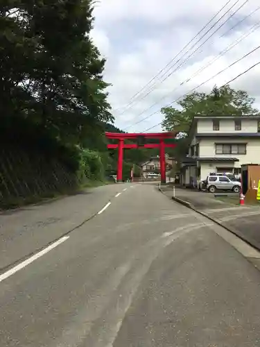 高龍神社の鳥居