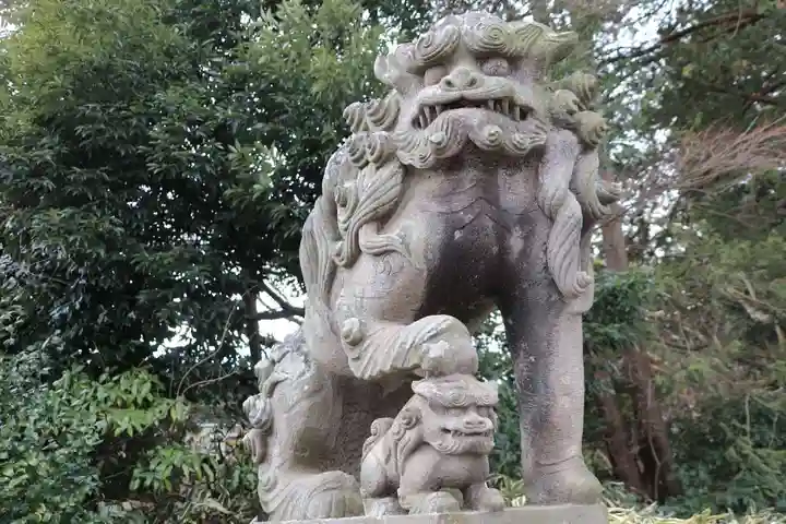 神炊館神社 ⁂奥州須賀川総鎮守⁂の狛犬