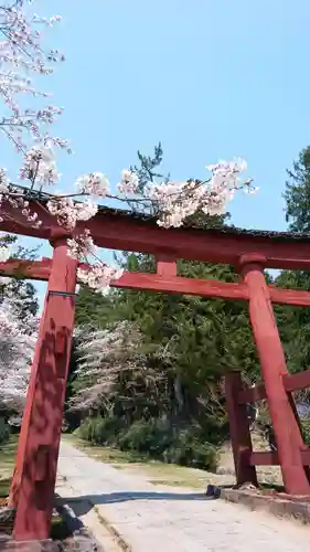 岩木山神社の鳥居