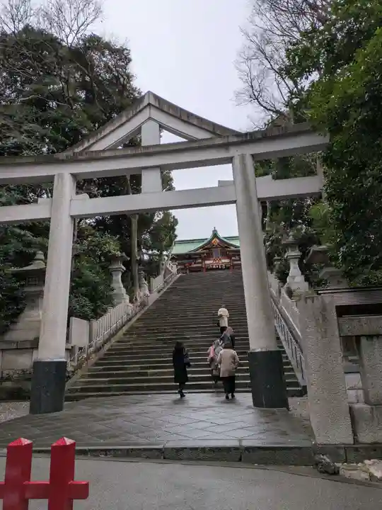 日枝神社の鳥居