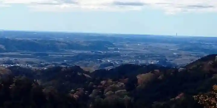 青麻三光神社の景色
