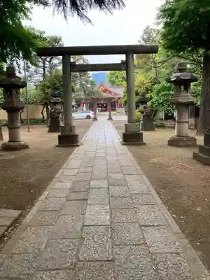 品川神社の鳥居