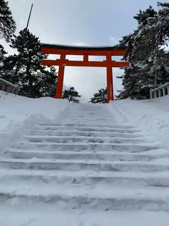 函館護國神社の鳥居