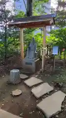 川越八幡宮の像