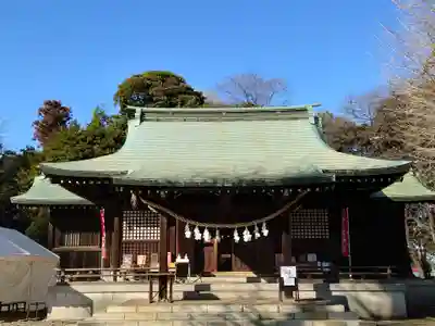 峯ヶ岡八幡神社の本殿・本堂
