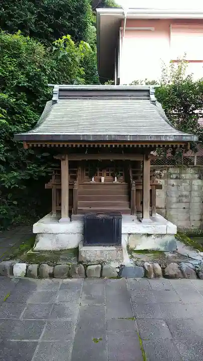 諏訪神社の本殿・本堂