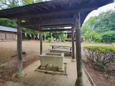 三毳神社（奥宮）の手水舎