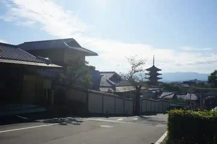 京都霊山護國神社の景色
