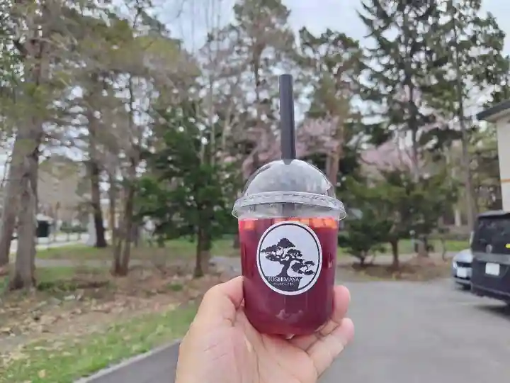 東川神社の食事
