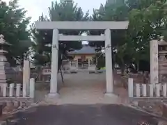 神明社（服岡神社）の鳥居