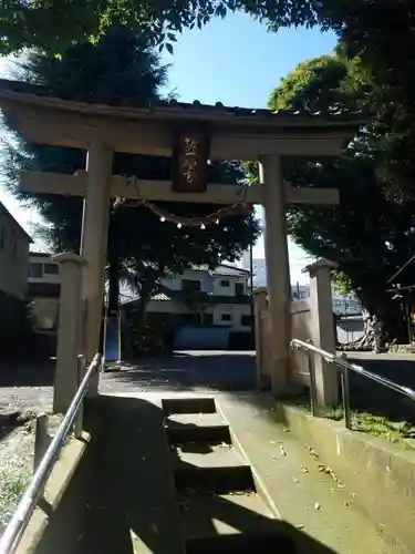 熊野神社の鳥居