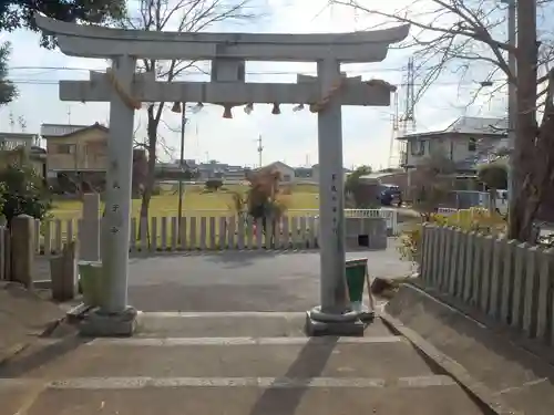 三島鴨神社の鳥居