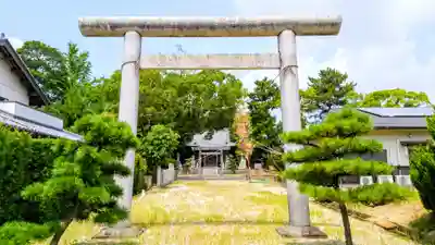 山崎神明社の鳥居