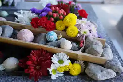 滑川神社 - 仕事と子どもの守り神の手水舎