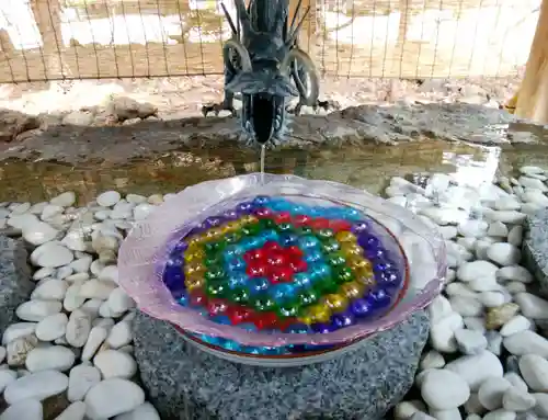 琴似神社の手水